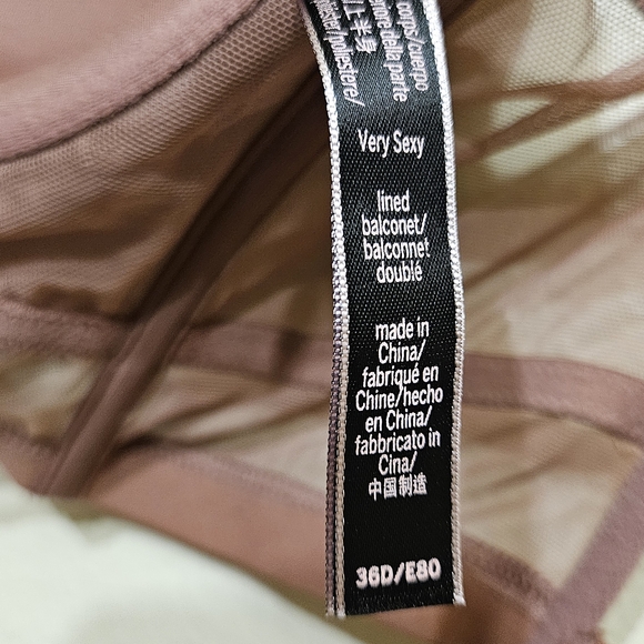 Victoria's Secret Sheer Mesh Bralette - Brown - Picture 6 of 11